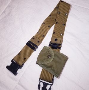 Mlitary Tactical Nylon Polyester Army Webbing Belt